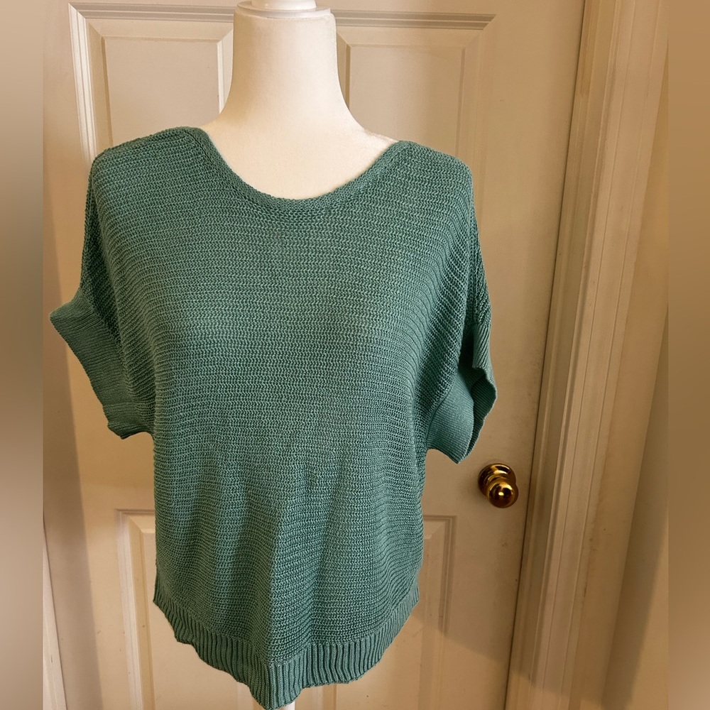 Nic+Zoe Pull over crochet sweater. Brand new Sz Med.